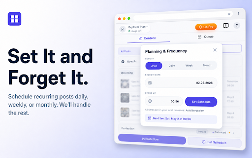 Multigroup Poster – Facebook Group Auto Poster, Bulk Post & Scheduler screenshot