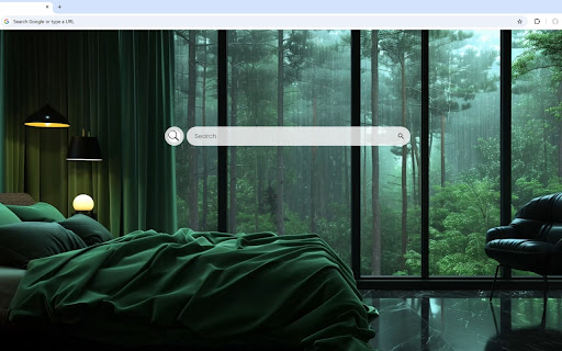 Green Room and Forest Rain Live Wallpaper screenshot