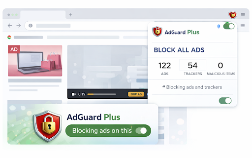 AdGuard Plus - Block All Ads screenshot