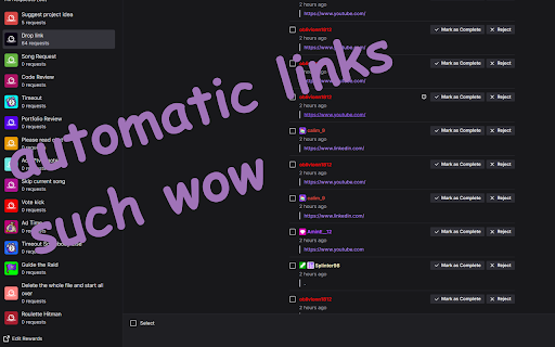 Twitch Droplinks screenshot