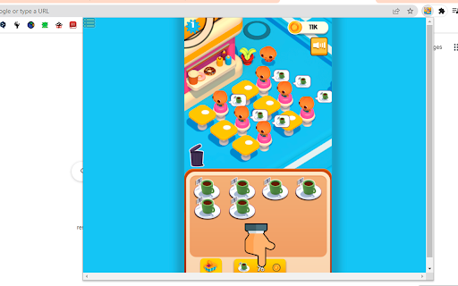 Merge Cafe Game screenshot