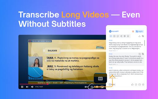 NoteGPT: YouTube Summary, Chat with AI Assistant, ChatGPT DeepSeek Claude screenshot