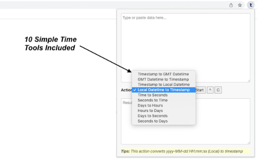 Time Tools screenshot