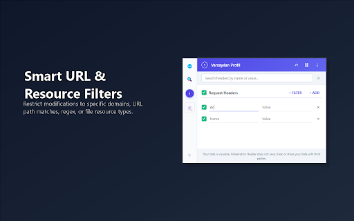 Moderation Header screenshot