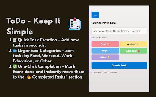 To-Do List & Task Manager for Chrome screenshot