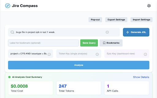 Jira Compass screenshot