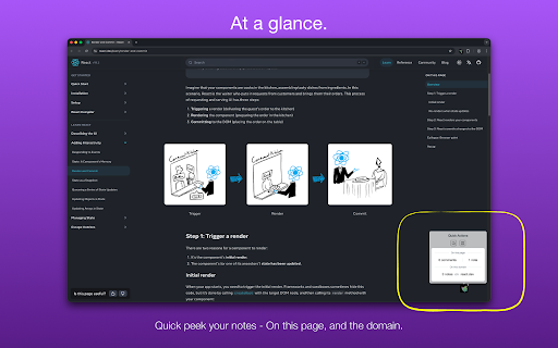 Metadocs - Discuss docs, take notes. screenshot