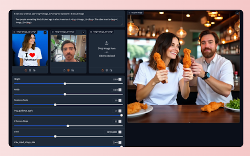 OmniGen AI|Free Online AI image editing screenshot