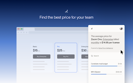 Ramp for Chrome screenshot