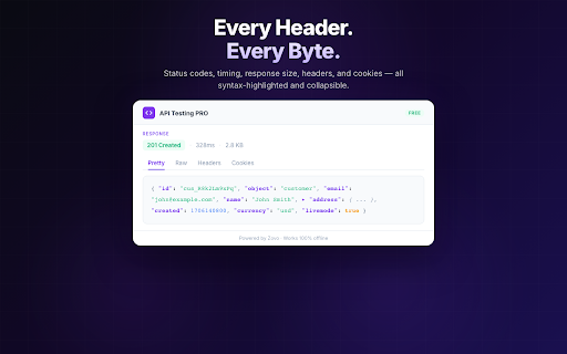 API Testing PRO by Zovo - REST and HTTP Client screenshot