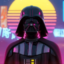 Darth Vader in Futuristic Live Wallpaper icon