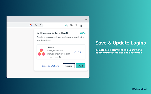 JumpCloud Password Manager screenshot