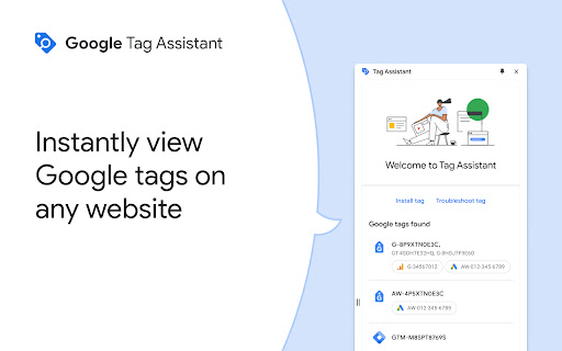 Tag Assistant screenshot