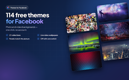 Themes for Facebook screenshot