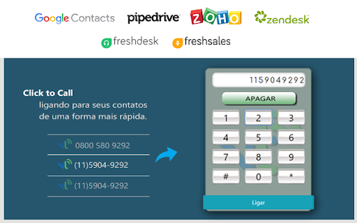 VT.Call Click to Call screenshot