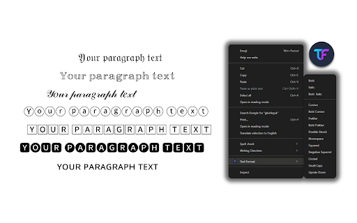 Text Formatter - Unicode Styles screenshot
