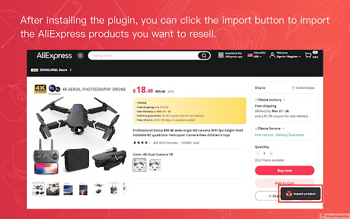 H&O FreeDropship - AliExpress Dropshipping Asistant screenshot