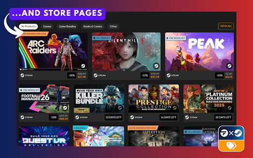 Fanatical Steam Tags and Links screenshot
