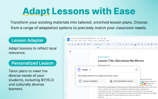 Curriculum Genie screenshot