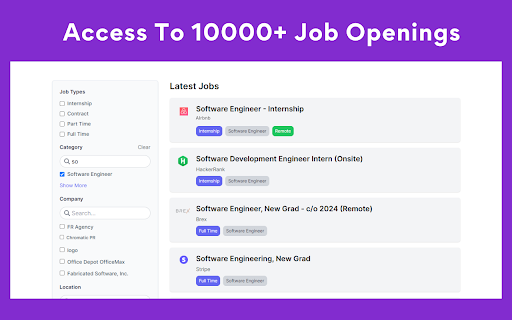 JobMate - Job Application Tracker & Internship Search screenshot