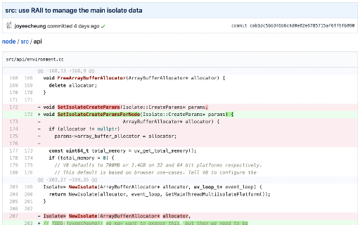 GitHub File Diff screenshot