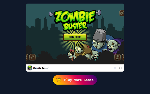 Zombie Buster Game in Browser - Free & Offline available screenshot