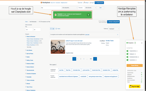 Cleanplaats - Marktplaats zonder spam screenshot