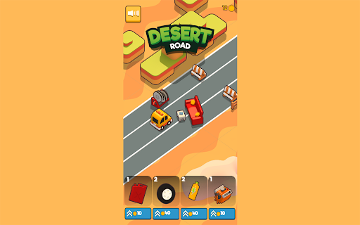 Desert Road: Car Driving Game screenshot