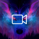 Cosmic Wolf Live Wallpaper Animation icon