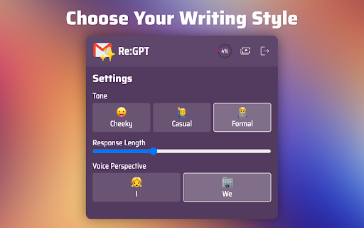 Re:GPT — AI-Powered Email Assistant screenshot