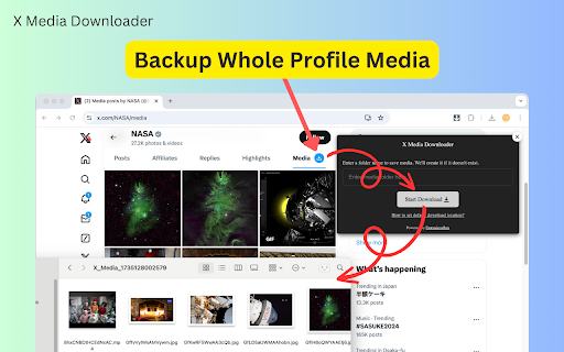 X Media Downloader - Twitter Media Downloader screenshot
