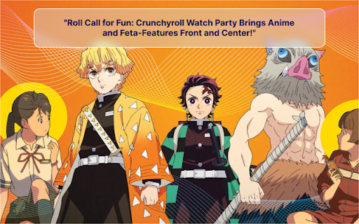 Crunchyroll Party screenshot