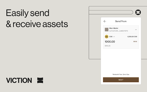 Viction Wallet screenshot