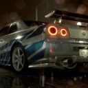 Nissan Skyline GT-R R34 in the Rain Live Wallpaper icon