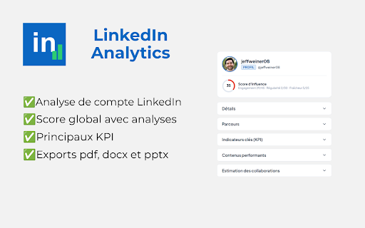 LinkedIn Analytics screenshot