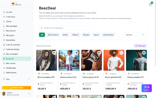 I am Beezy - Rewards & Smart Shopping screenshot