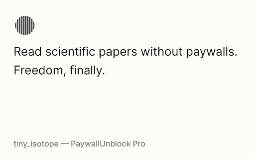 tiny_isotope — PaywallUnblock Pro screenshot