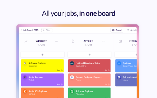 Huntr - Job Search Tracker & Autofill screenshot