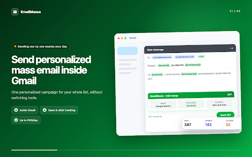 EmailMassa - Envio de Email em Massa | Mala Direta Gmail screenshot