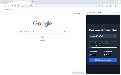 Password Generator screenshot
