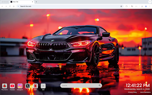 BMW M5 F90 Live Wallpaper Features screenshot