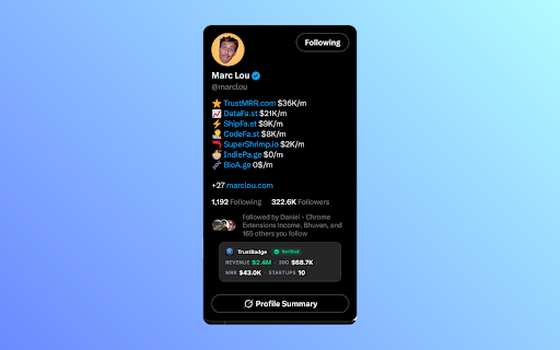TrustBadge screenshot