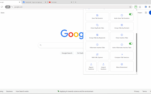 SessionFlow - Smart Tab & Session Manager screenshot