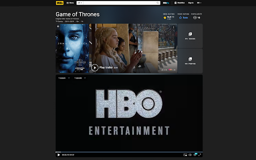 Free IMDB screenshot