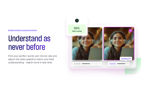 Saima AI Video Speed Controller & Smart Note-Taking screenshot