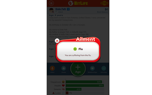 BitLife Life Simulator Unblocked screenshot
