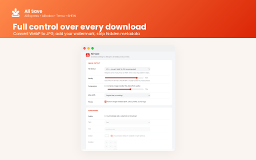 Ali Save - Download Aliexpress & Alibaba Images screenshot