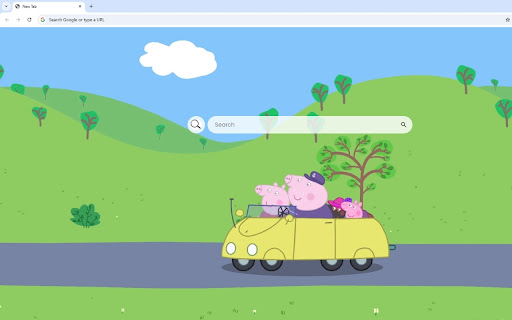Peppa Pig Live Wallpaper screenshot