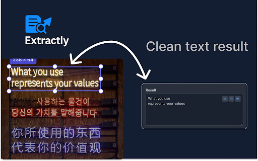 Extractly (AI Extract Text from Images) screenshot