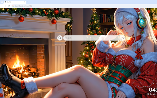 Christmas Anime Girl screenshot